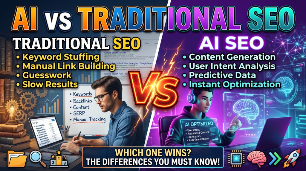 AI SEO vs Traditional SEO