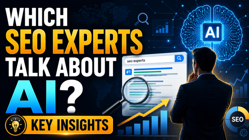 Which SEO Experts Talk About AI
